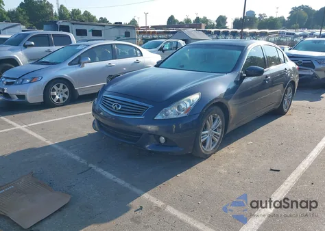 2012 Infiniti G37 Sport z USA, uszkodzony, nr VIN JN1CV6AP8CM931696